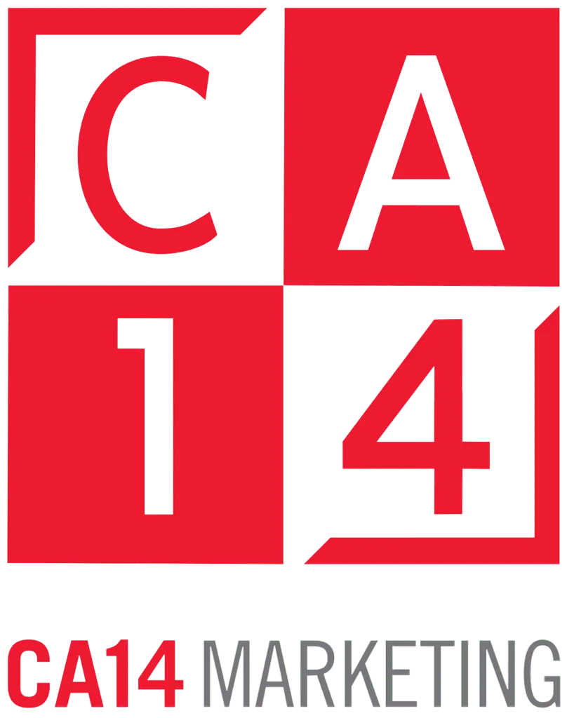 CA14 Marketing which includes services like web design, digital media and graphic design.