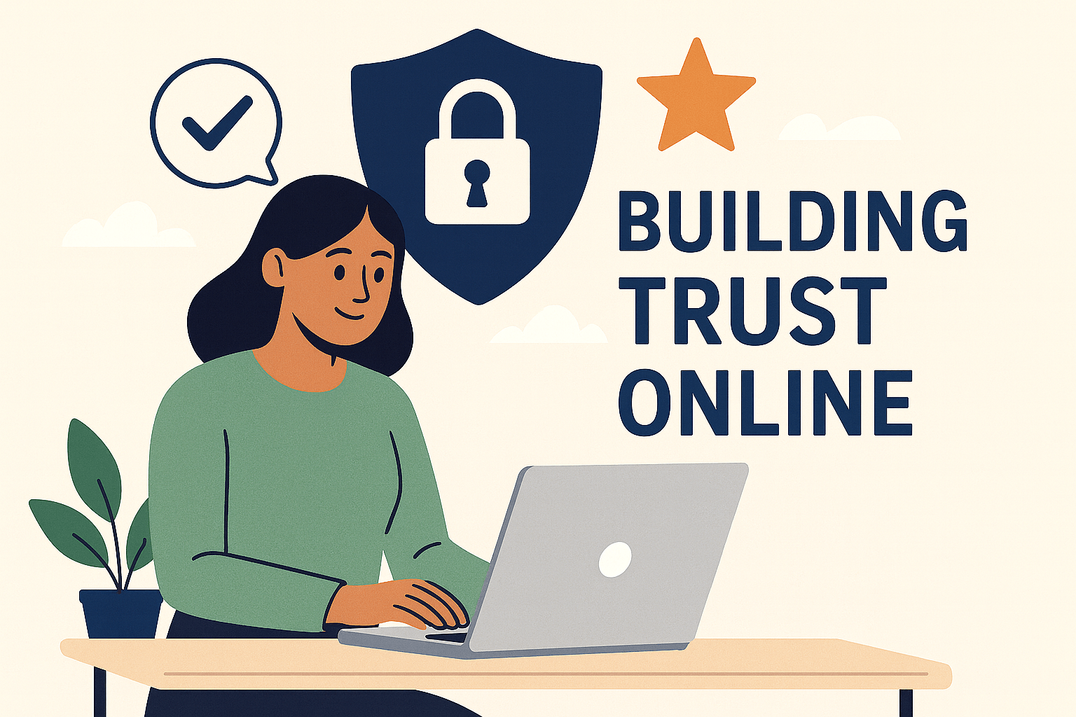 Building a trustworthy brand is critical to gain customer trust.