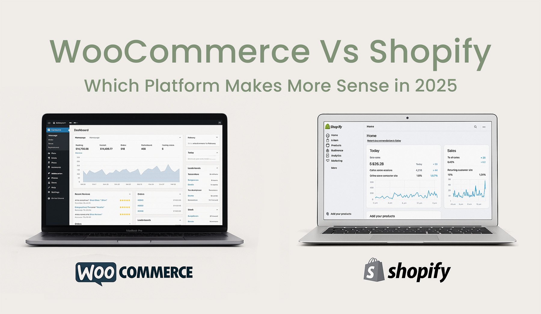 WooCommerce Vs Shopify. Which platform is better in 2025