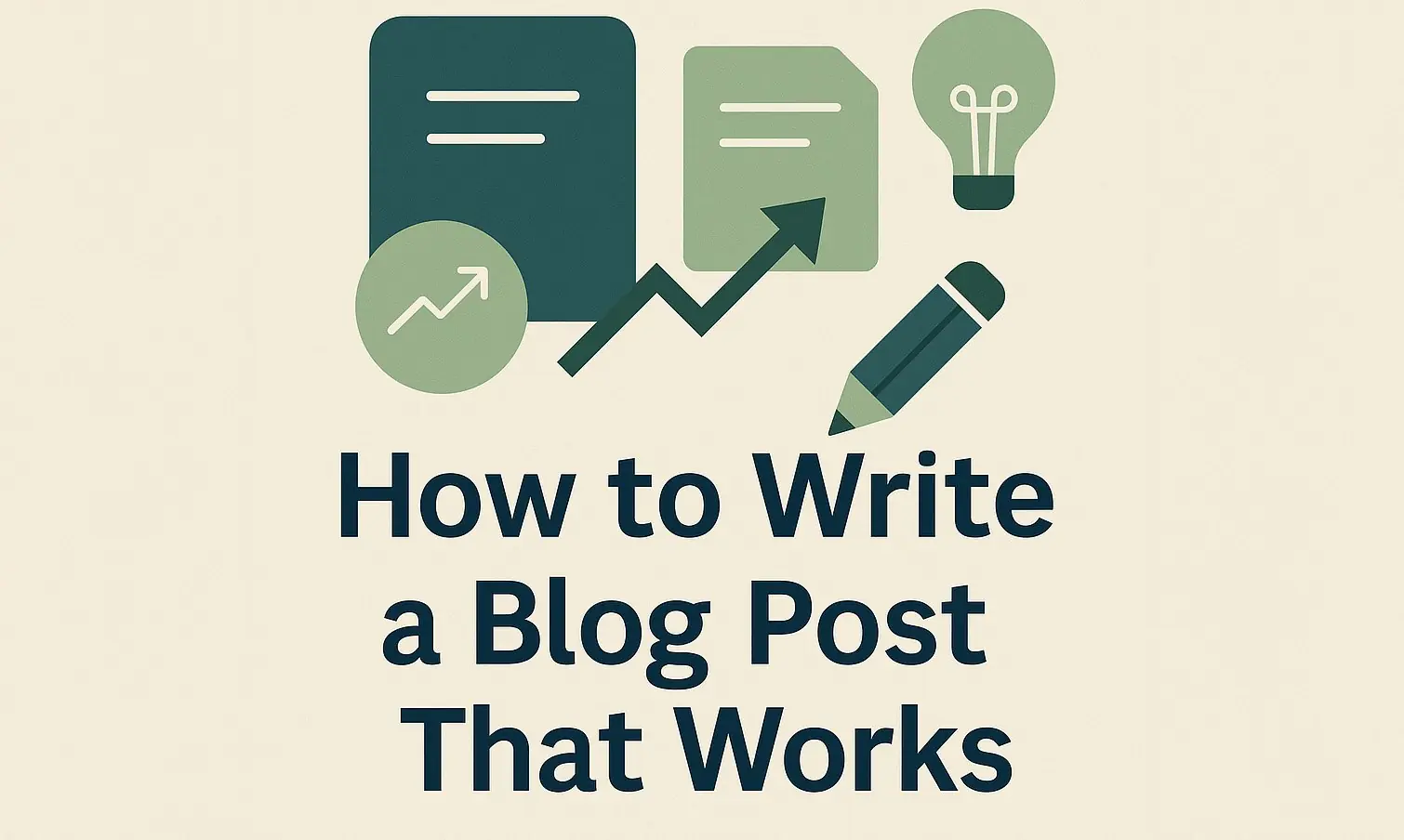 How to Write a Blog Post that Works